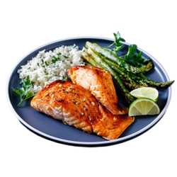 Salmão grelhado