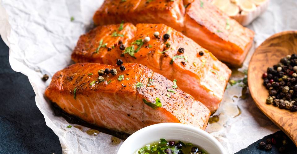 Peixe suculento
